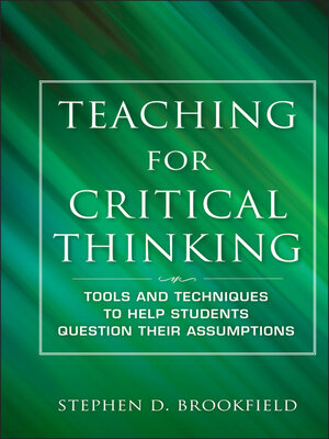 cover image of Teaching for Critical Thinking